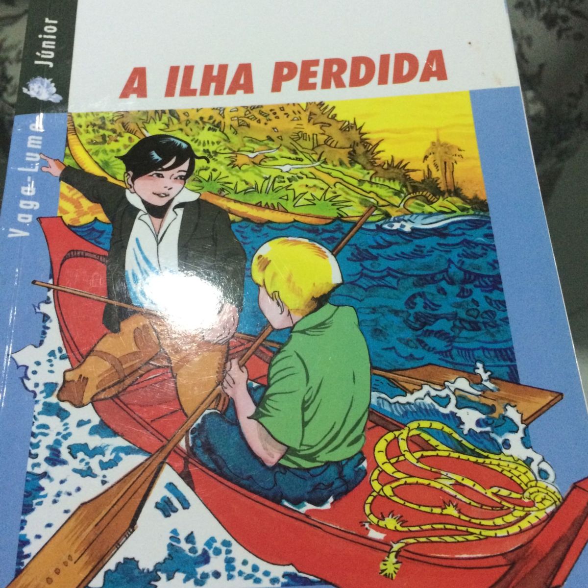 A Ilha Perdida Livro Nunca Usado