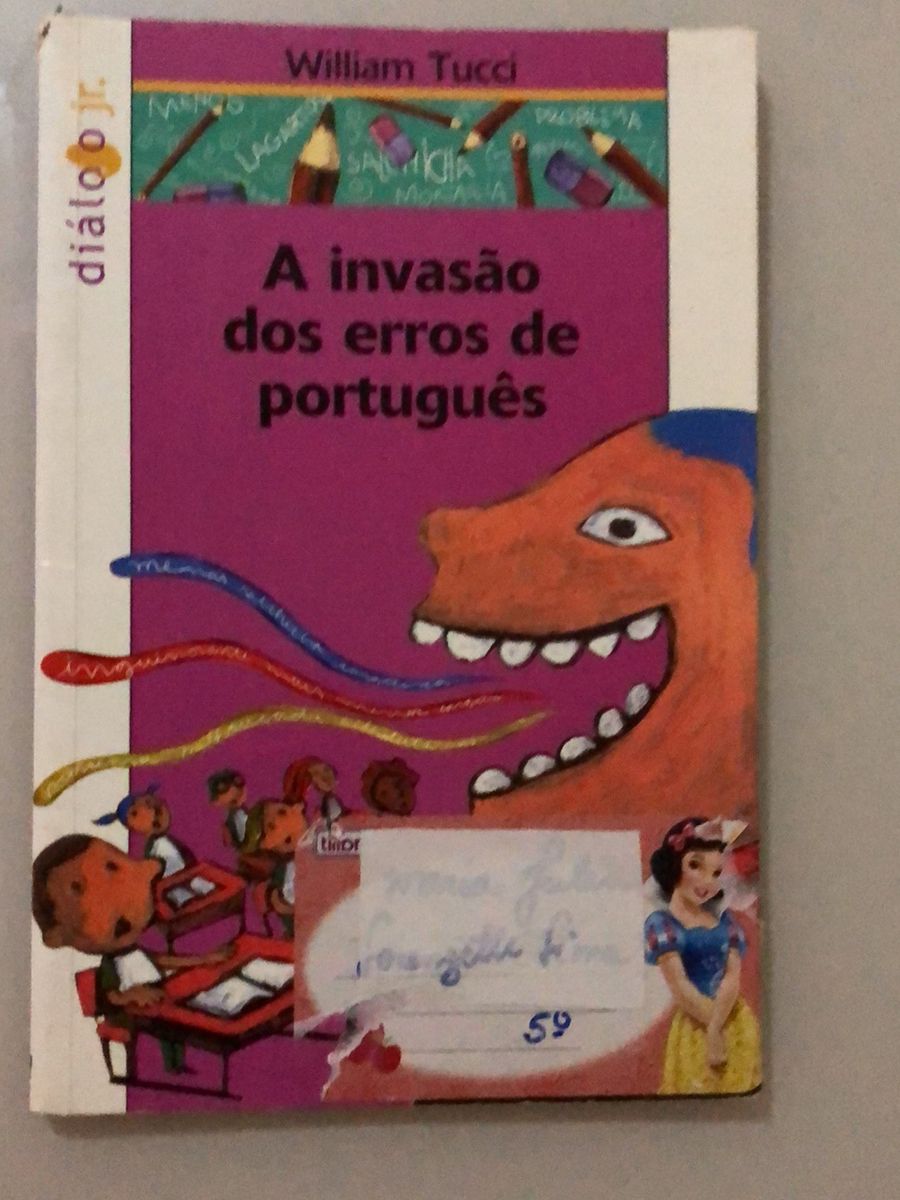 A Invasão Dos Erros de Português | Livro Editora Scipione Usado