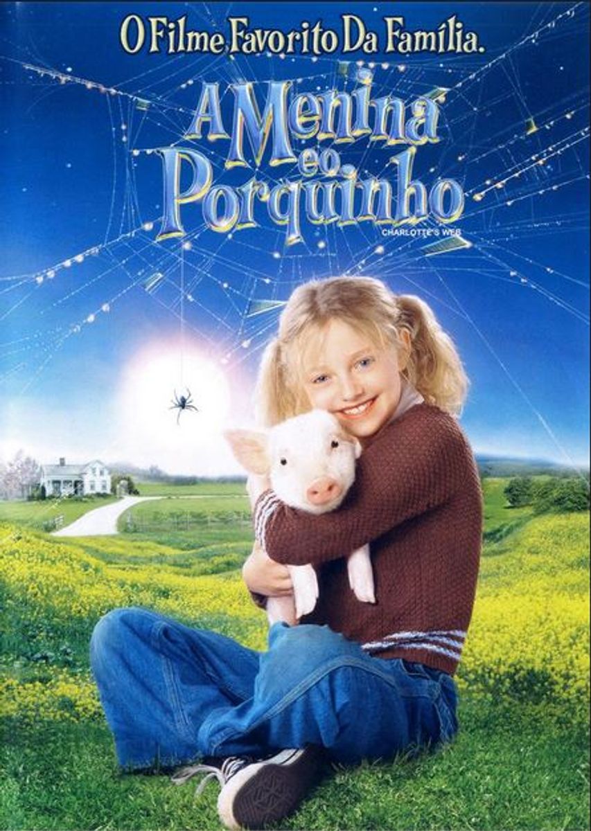 a Menina e O Porquinho Dvd Aventura Original Lacrado Dublado, Filme e  Série Paramount Pictures - 2006 Nunca Usado 87168972