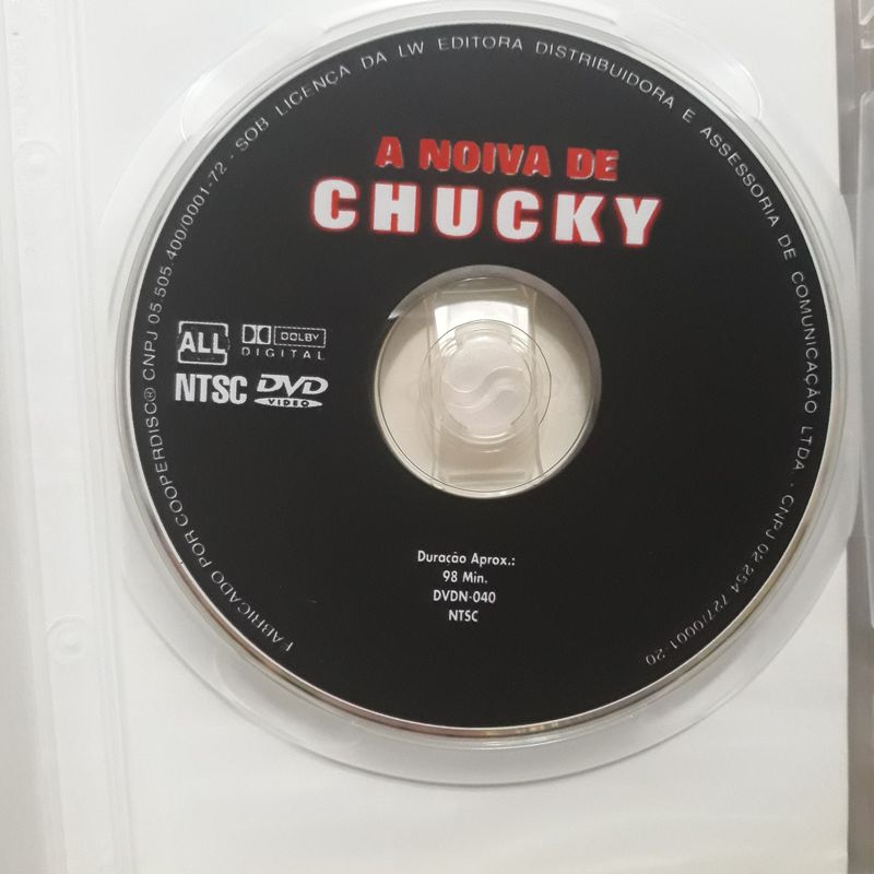 Coleção Filmes Dvd Chucky, Filme e Série Usado 86843488