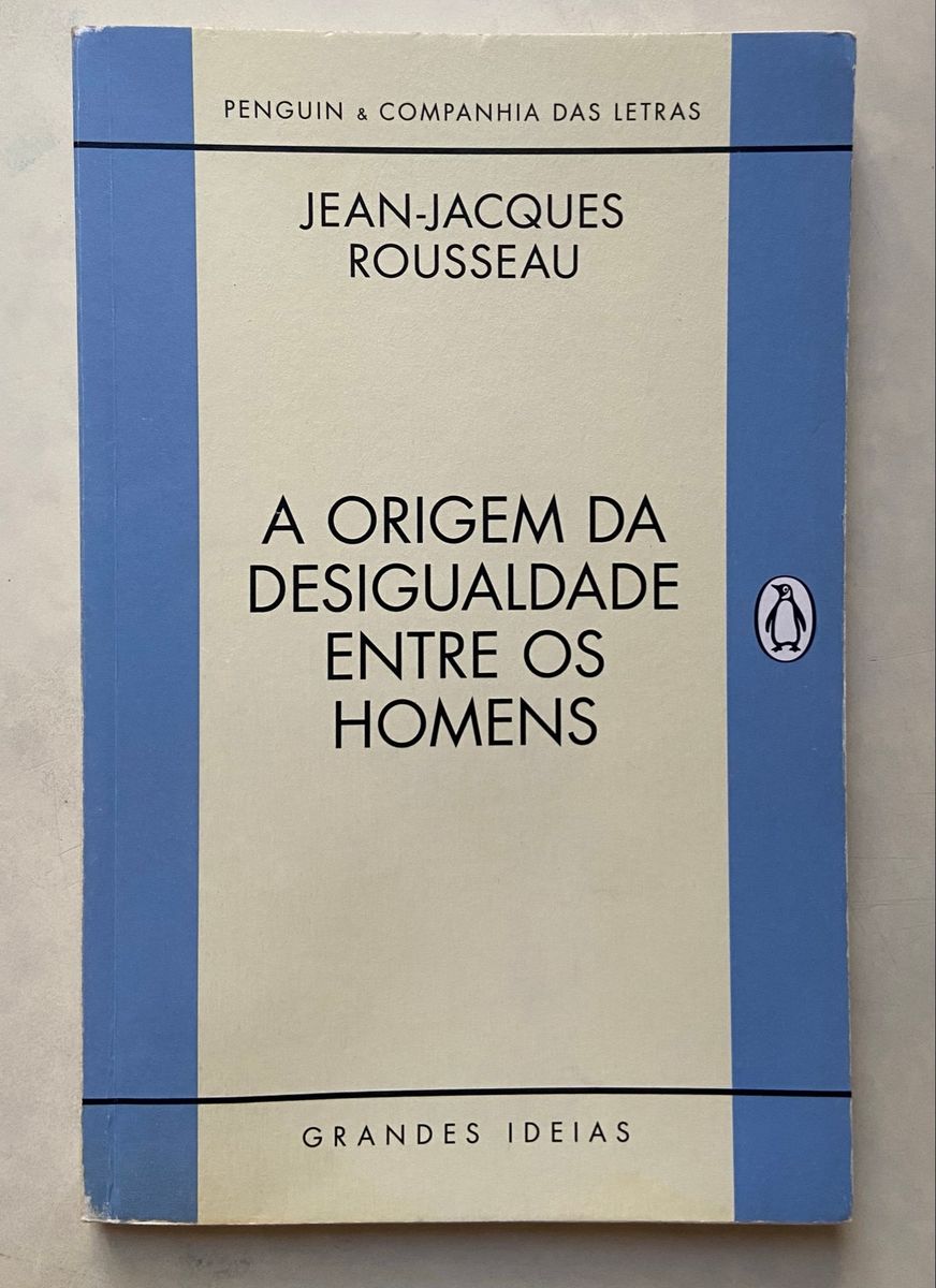 A Origem da Desigualdade entre Os Homens - Jean Jacques Rousseau ...