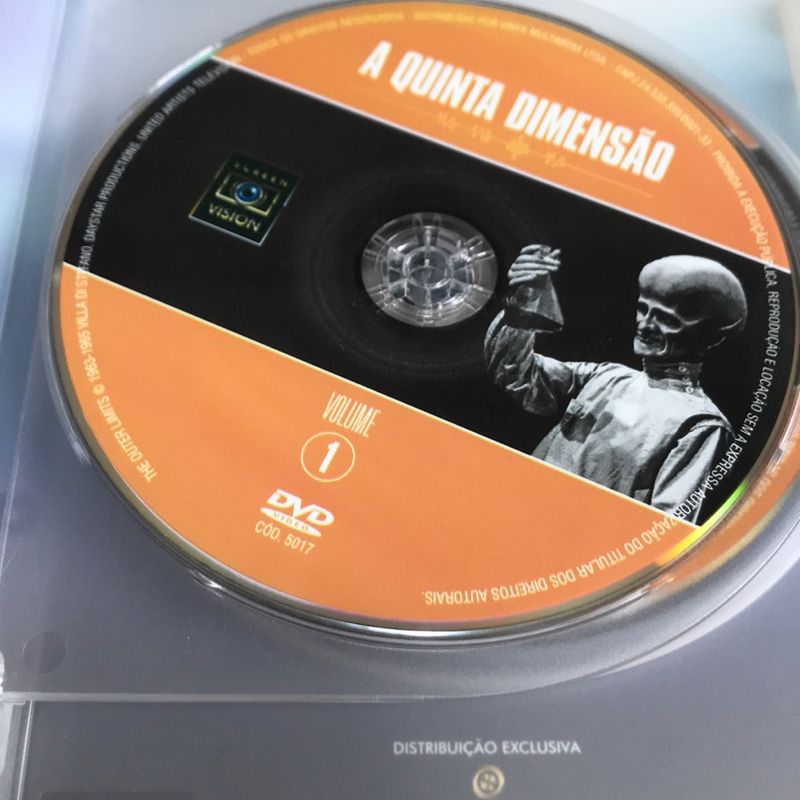a Quinta Dimensão- a Série Completa - Volume 1 | Dvd Série
