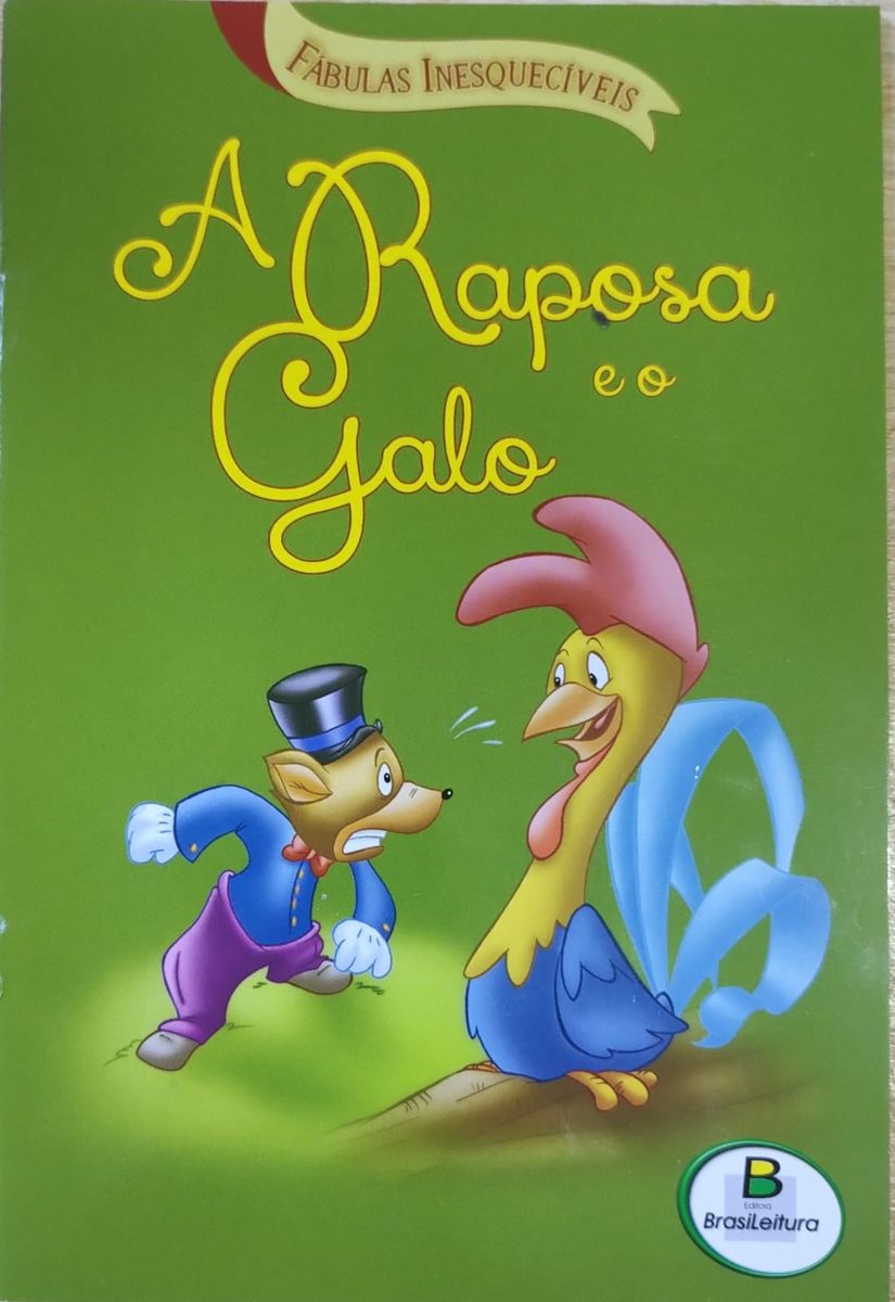 A Raposa e O Galo - Roberto Belli - Fábulas Inesquecíveis | Livro ...