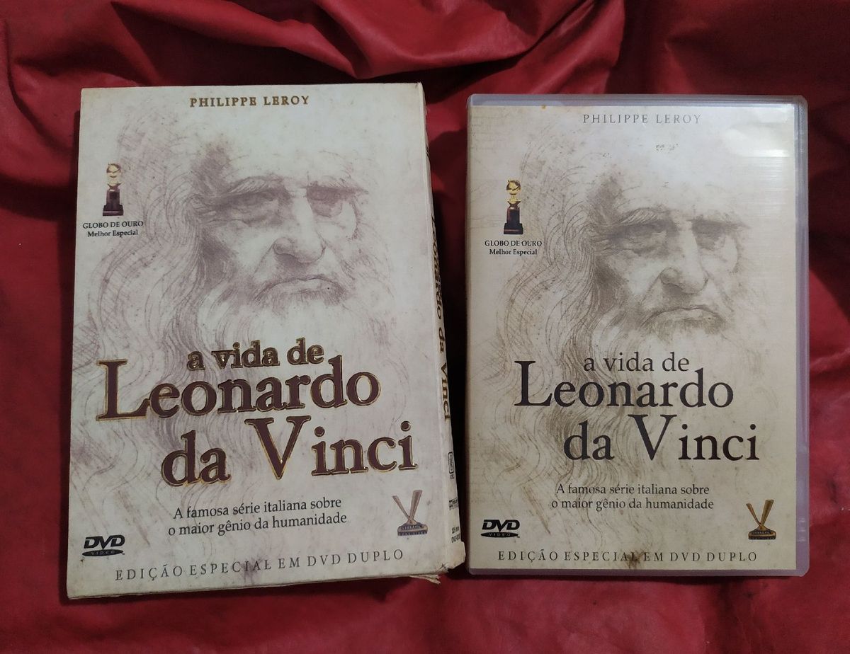 A Vida De Leonardo Da Vinci Edição Especial Duplo Luva Filme E Série Dvd Usado 82448813 Enjoei 9980