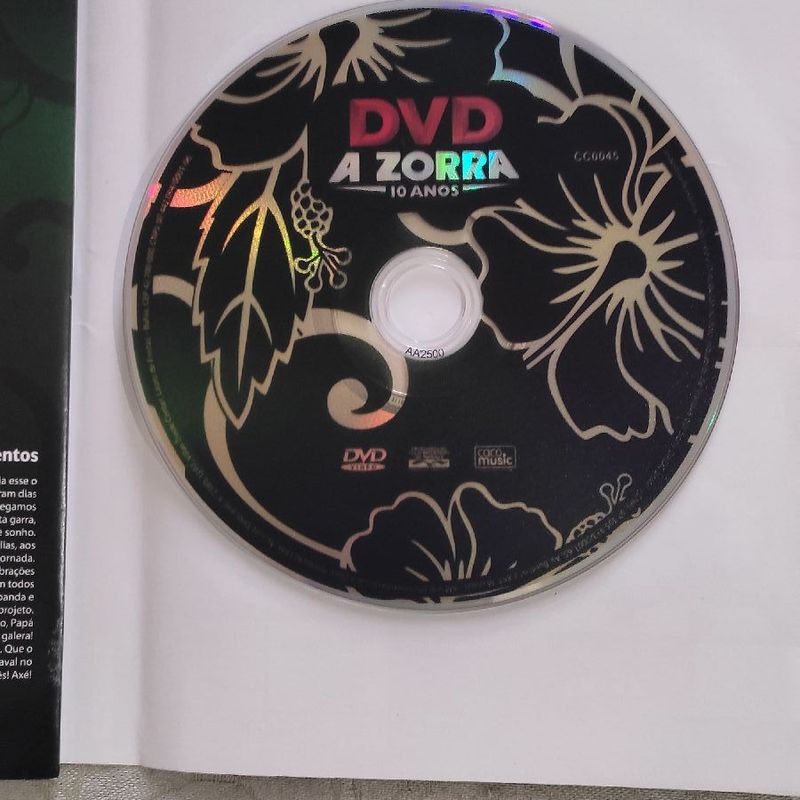 a Zorra - 10 Anos ( Dvd ) | Caco Music Usado 107521254 | enjoei