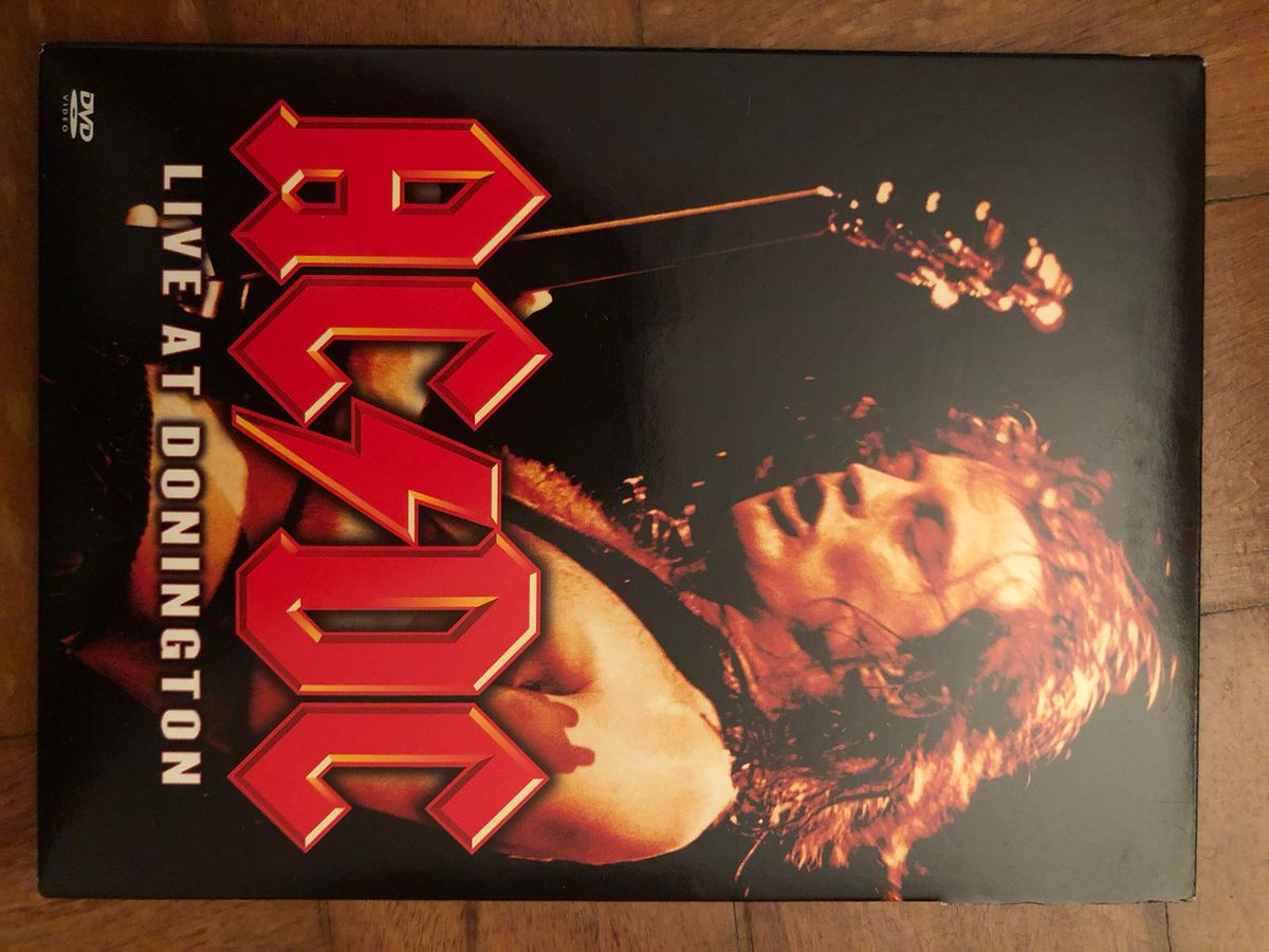 Ac/dc: Live At Donington (dvd) | Item de Música Usado 85527250 | enjoei