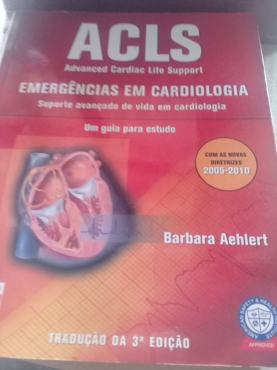 Aclsum Guia para Estudo 3a Edição Emergência em Cardiologia Livro