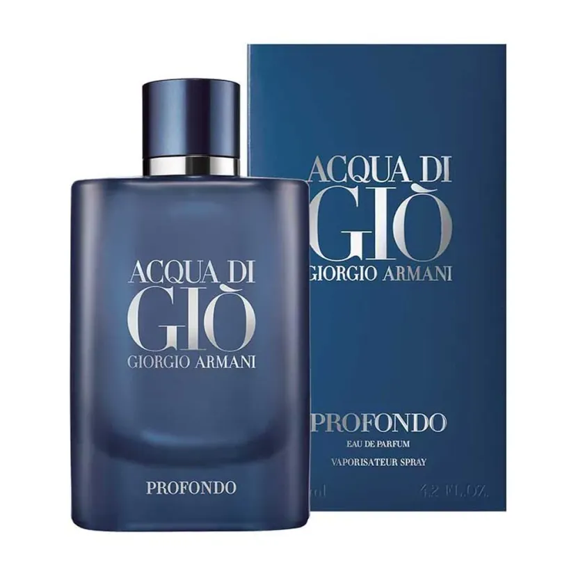 Acqua Di Giò Profondo Giorgio Armani - Perfume Masculino Edp - 125ml |  Perfume Feminino Giorgio Armani Nunca Usado 83085930 | enjoei