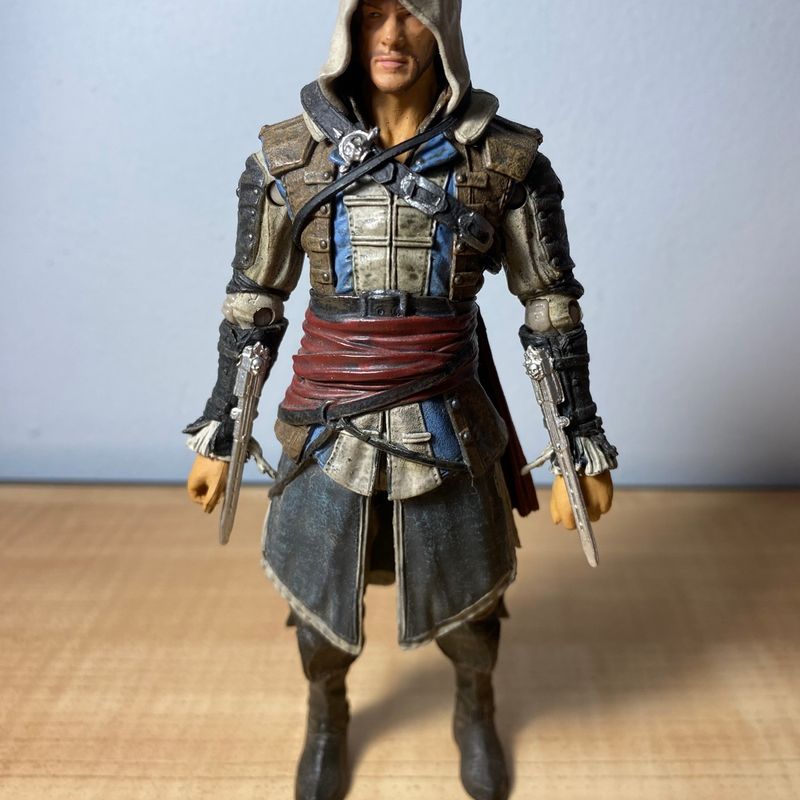 Action Figure Assassins Creed Iv Black Flag Edward Kenway, Brinquedo  Mcfarlane Usado 88343214