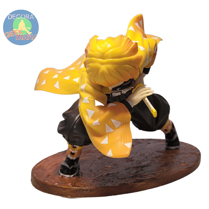 Action Figure Boneca Figura de Ação Zenitsu Agatsuma (Demon