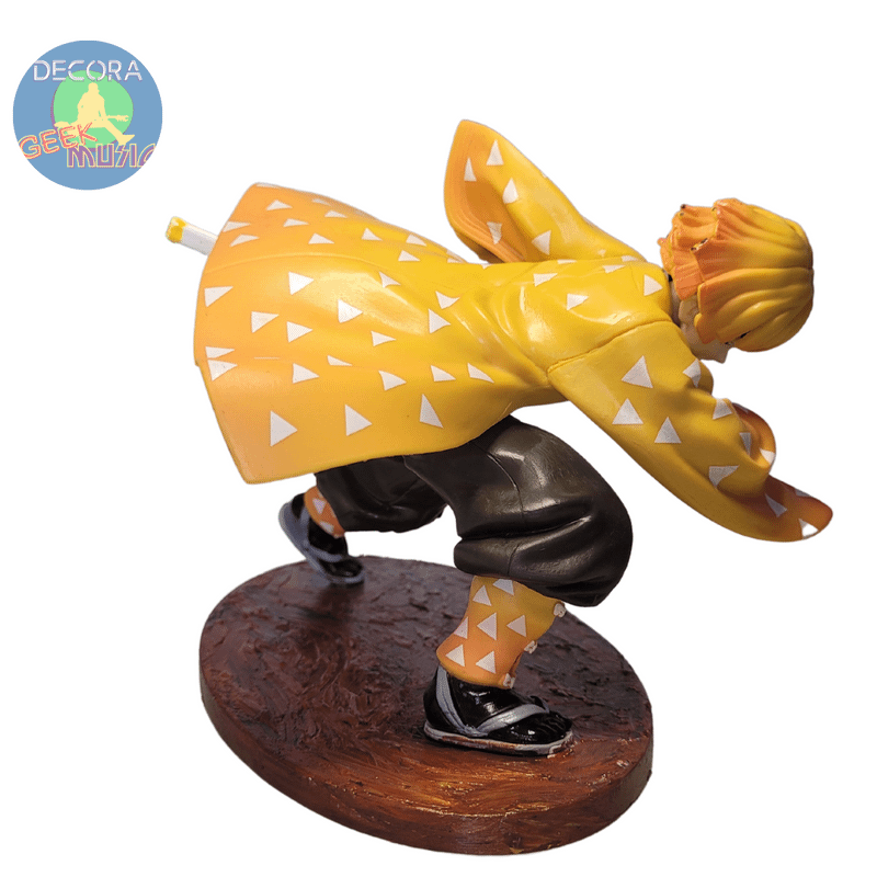 Action Figure Boneca Figura de Ação Zenitsu Agatsuma (Demon