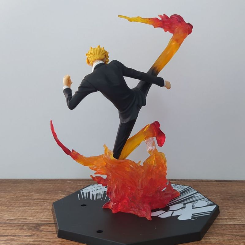 Action Figure Sanji 15 Cm - One Piece - Cubo Nerd - O universo