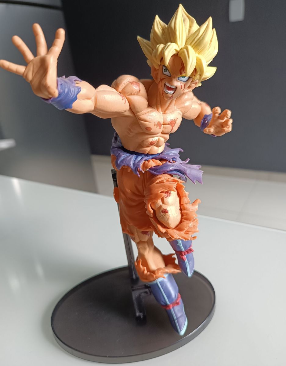 Action Figure Goku Dragon Ball Acessório p/ Videogame Dragon Ball