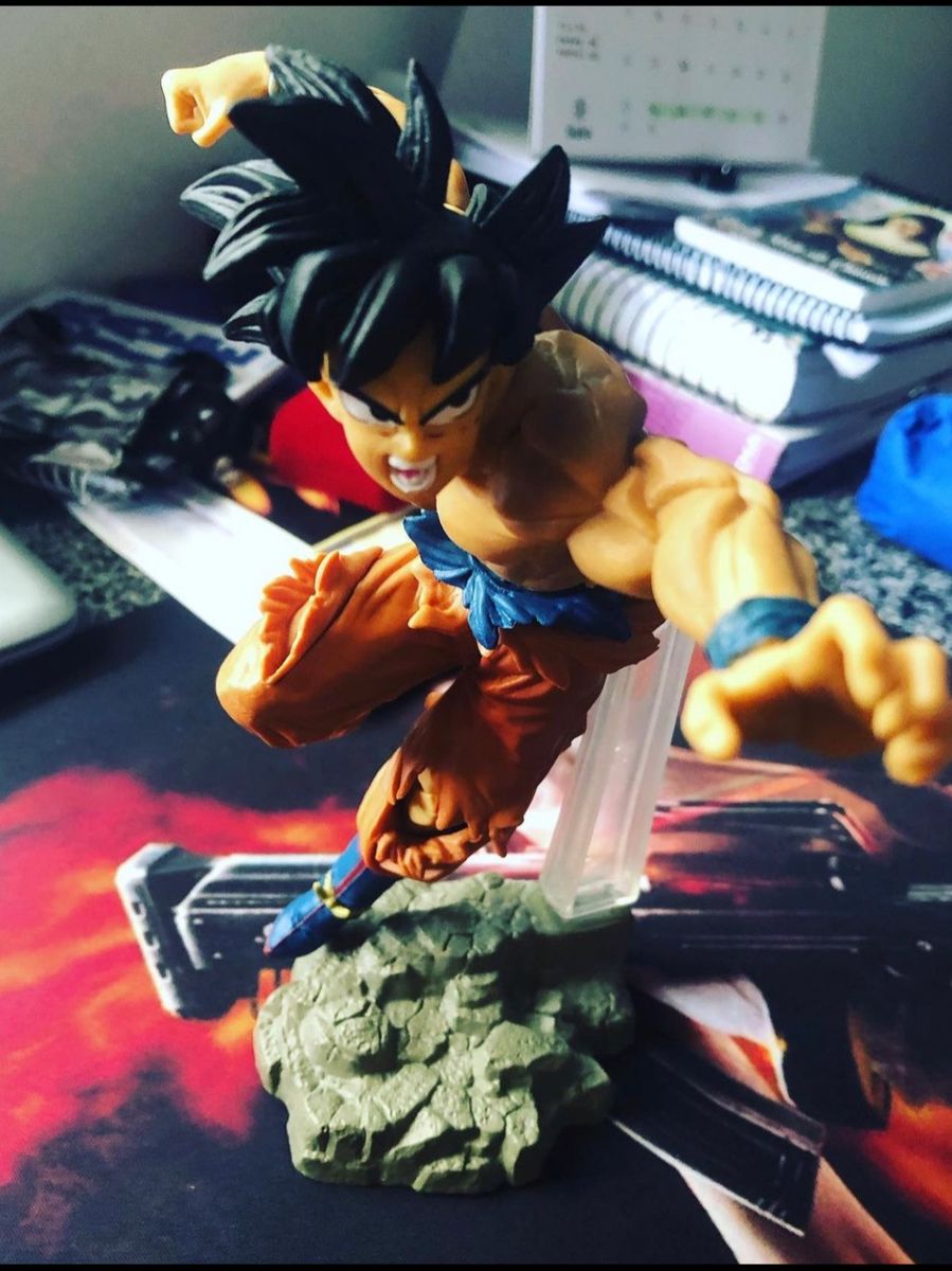 Action Figure Goku Dragon Ball Brinquedo Nm Nunca Usado 71022002