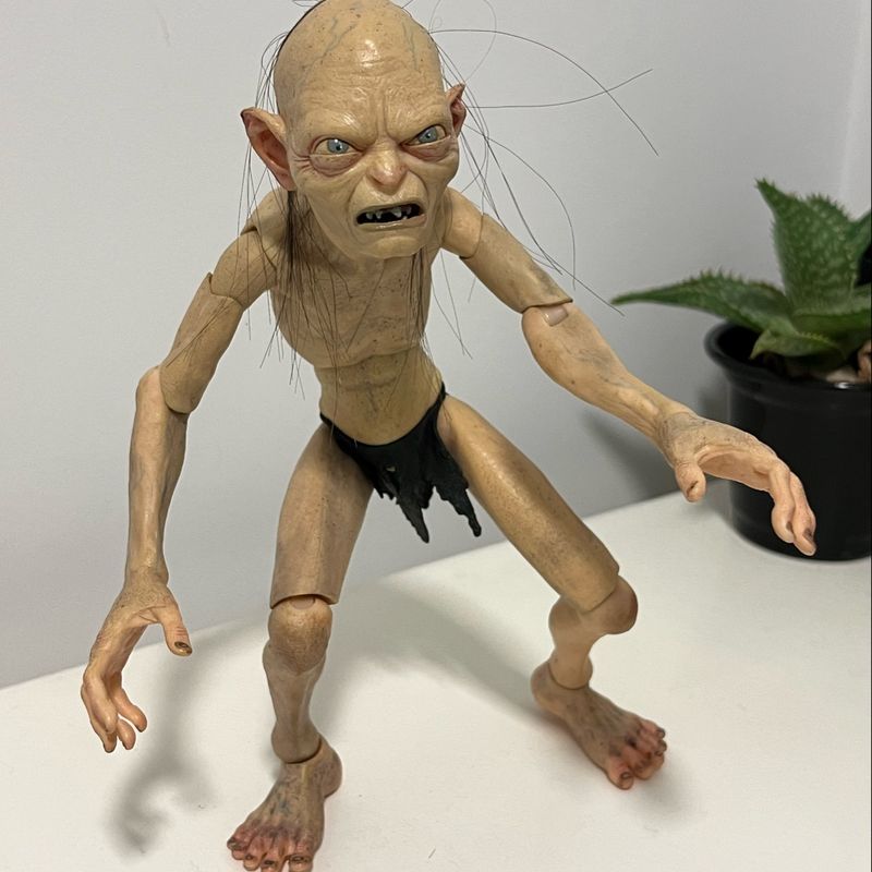 Action Figure Gollum Senhor Dos Anéis Neca Smeagle | Item de