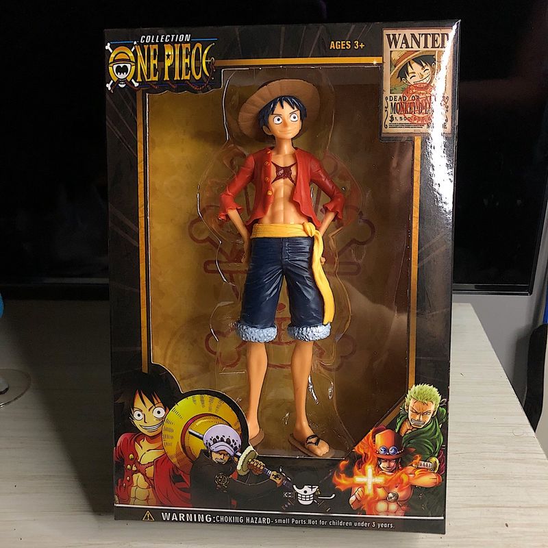 Monkey D. Luffy Funny, Action Figure Colecionável, One Piece