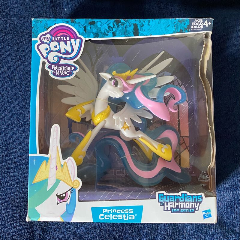 Action Figure My Little Pony Princesa Celestia Figura Hasbro Brinquedo Hasbro Nunca Usado 78762525 enjoei