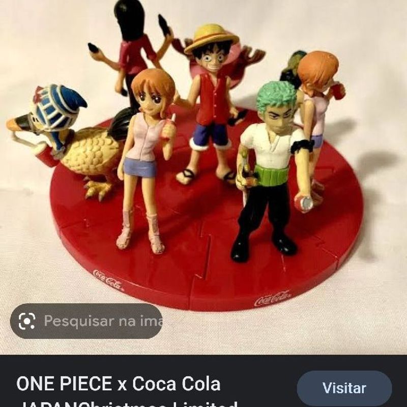 Action Figure One Piecex Coca Cola Japan Edição Limitada J | Usado