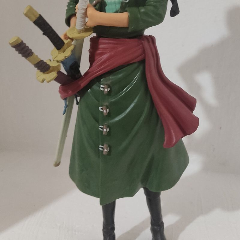 Action Figure Roronoa Zoro 28cm Anime Mangá One Piece