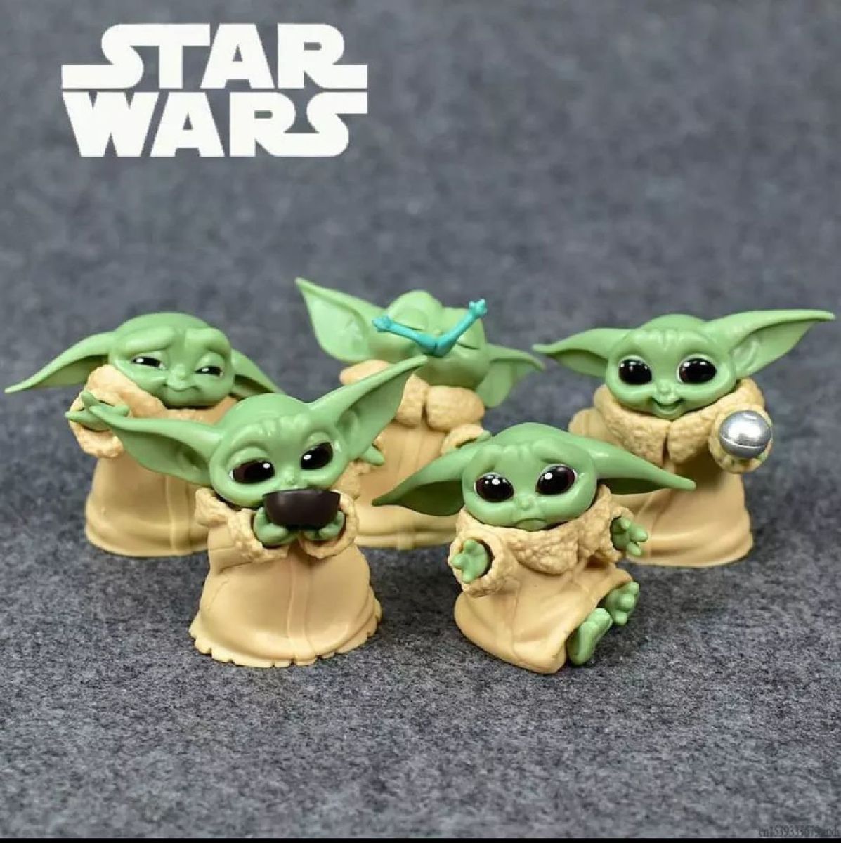 Action Figure Star Wars Baby Yoda | Filme e Série Star Wars Nunca Usado