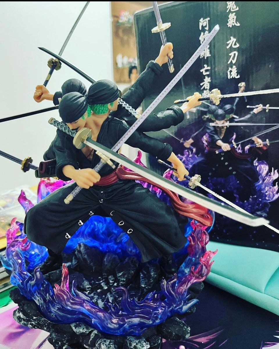 Action Figure Zoro One Piece Brinquedo N.M Nunca Usado 83631893