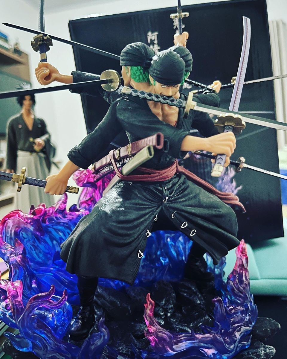 Action Figure Zoro One Piece Brinquedo N.M Nunca Usado 81785666