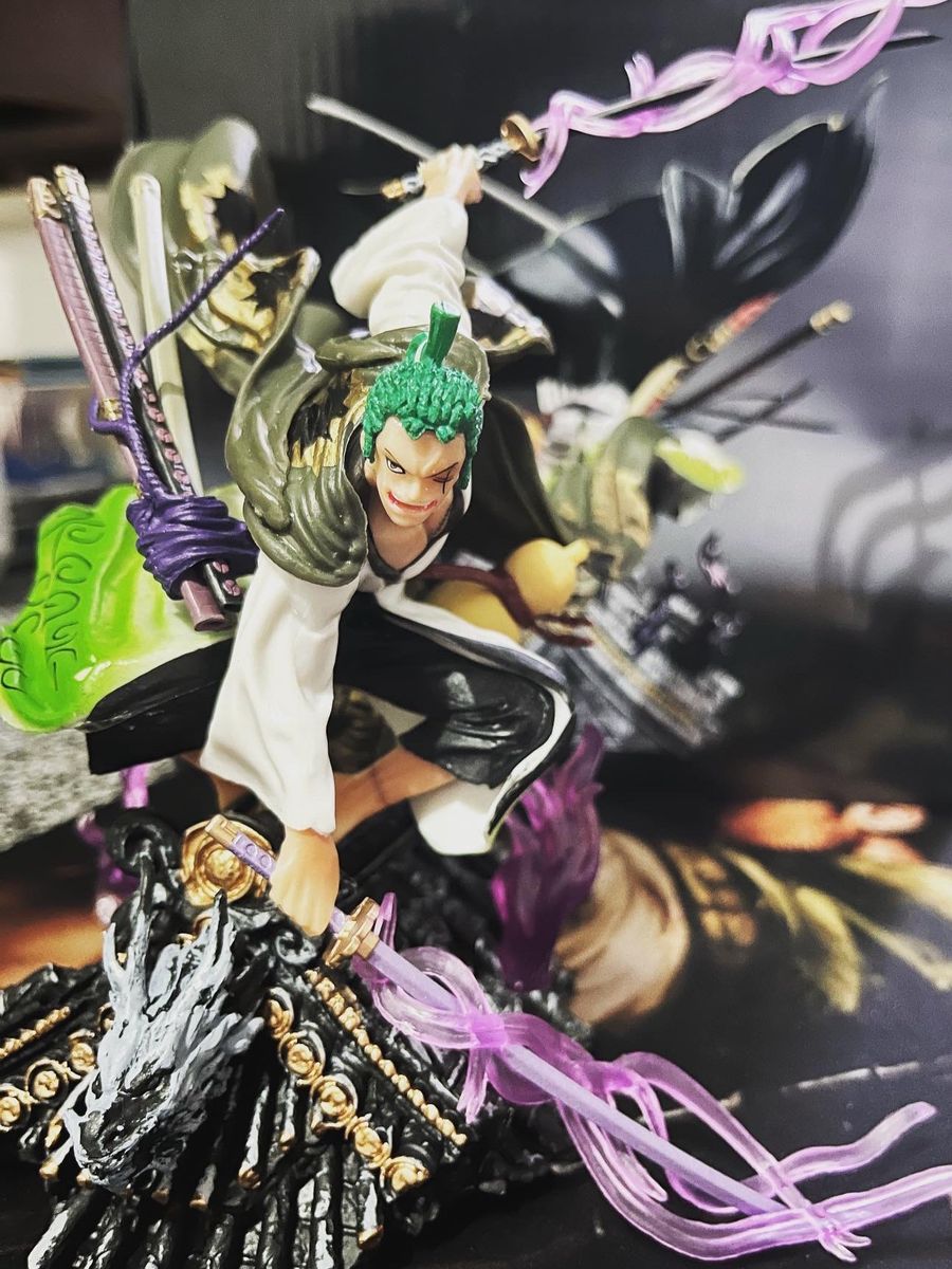 Action Figure Zoro One Piece Brinquedo N.M Nunca Usado 72461255