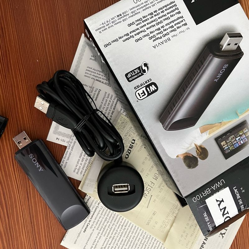 Adaptador Lan Usb sem Fio Sony Bravia Uwa-Br100 | Sony Usado