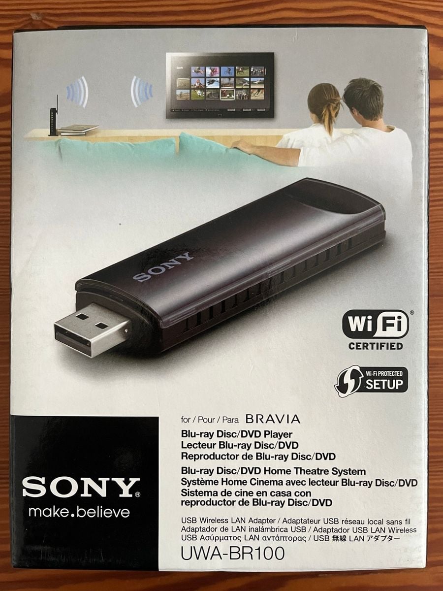 Adaptador Lan Usb sem Fio Sony Bravia Uwa-Br100 | Sony Usado
