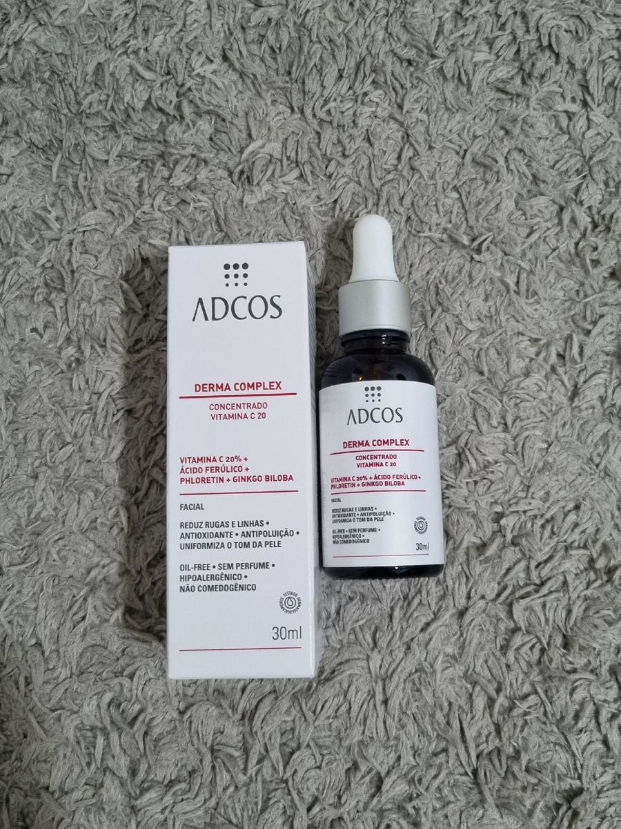 Adcos Derma Complex Concentrado Vitamina C 20 | Cosmético Feminino ...