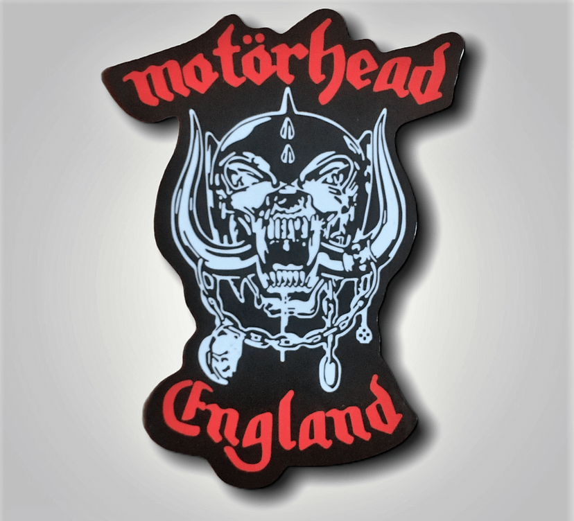 Adesivo Tondo Lemmy Kilmister - Motorhead Original Design By Award Winning Artist - Foto 2