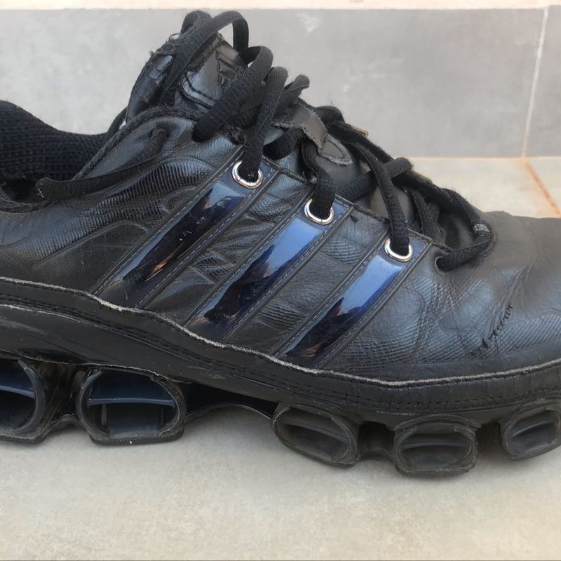 Adidas Bounce Preto T nis Masculino Adidas Usado 36751761 enjoei