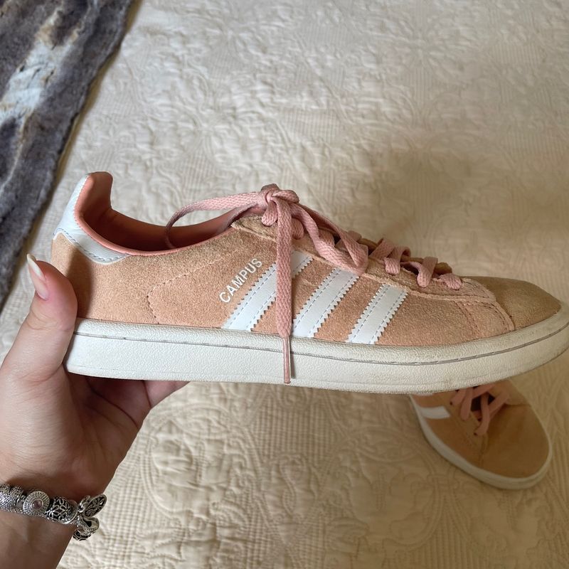 Adidas campus clearance rose