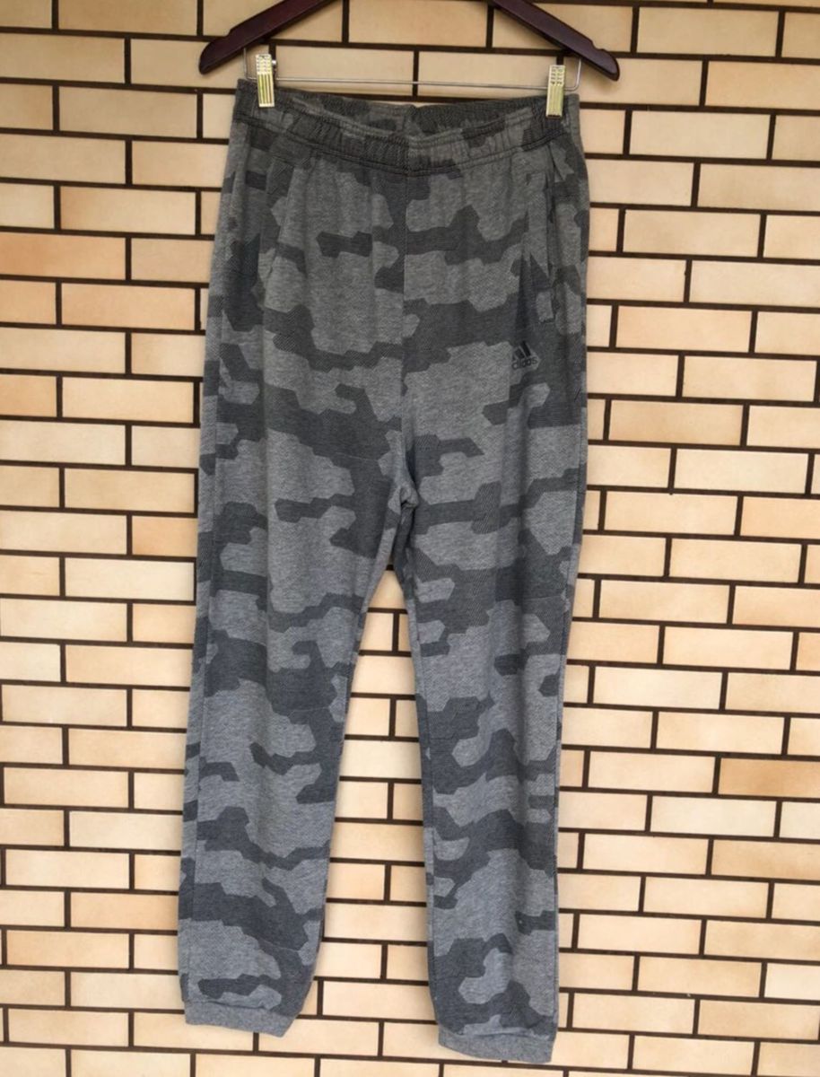 calça camuflada adidas masculina