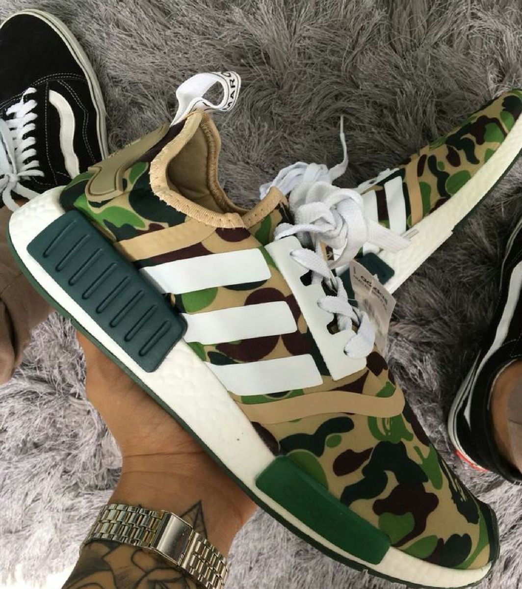 tenis nmd camuflado