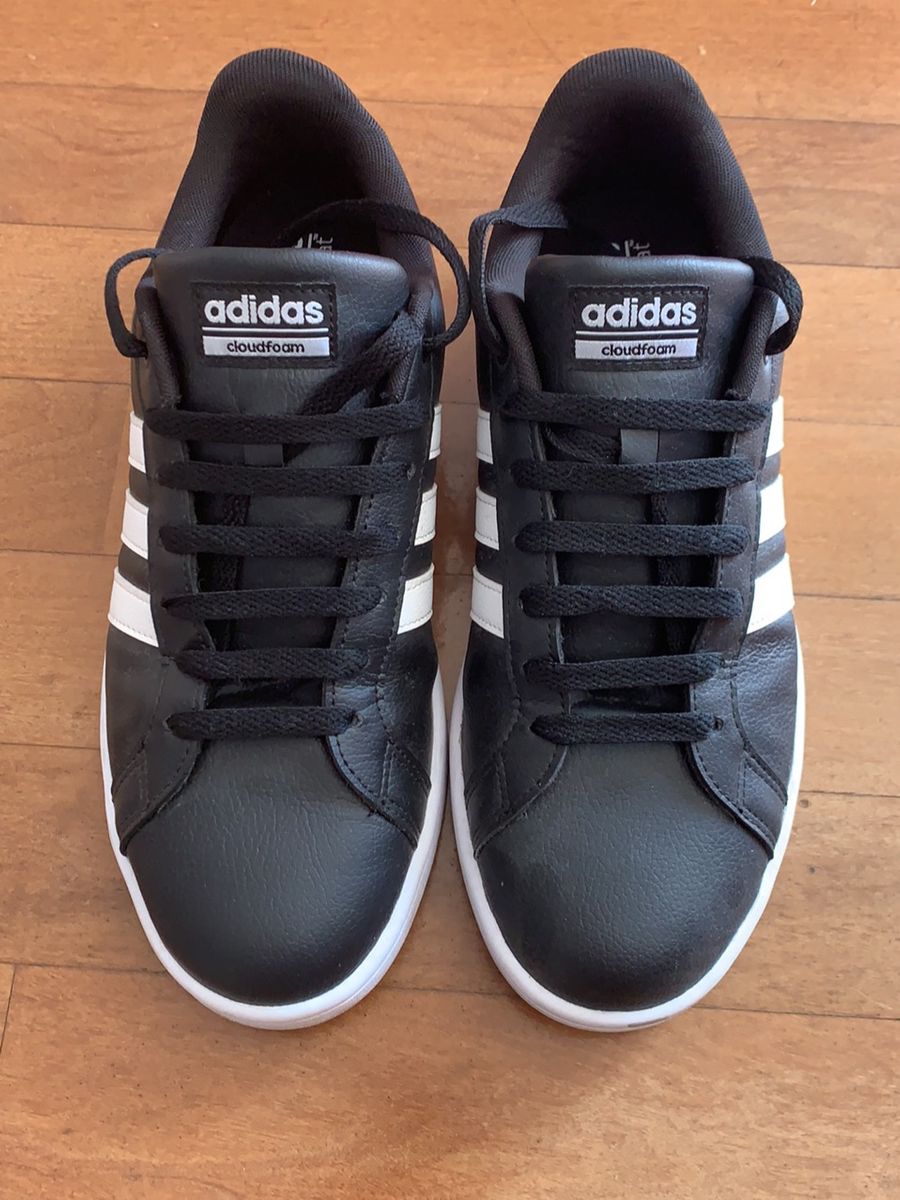 adidas cloudfoam preto