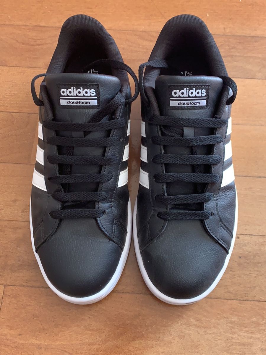 tenis adidas cloudfoam preto