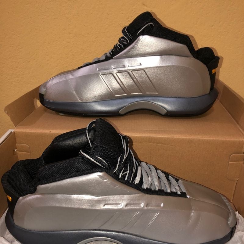 Adidas Crazy 1 Metallic Silver | Adidas Usado 96228137 | enjoei
