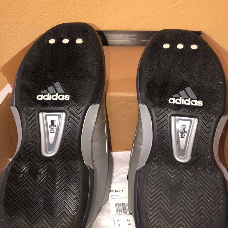 Adidas Crazy Metallic Silver Adidas Usado 96228137 enjoei