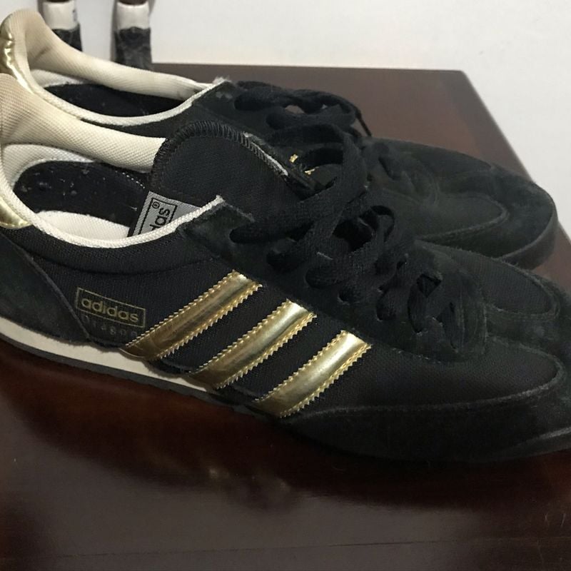 Adidas dragon black gold new arrivals