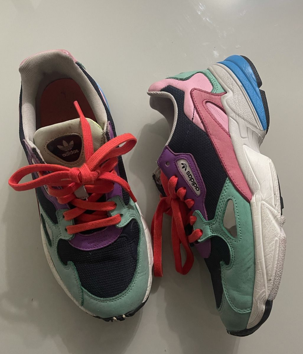 Adidas best sale falcon colorido