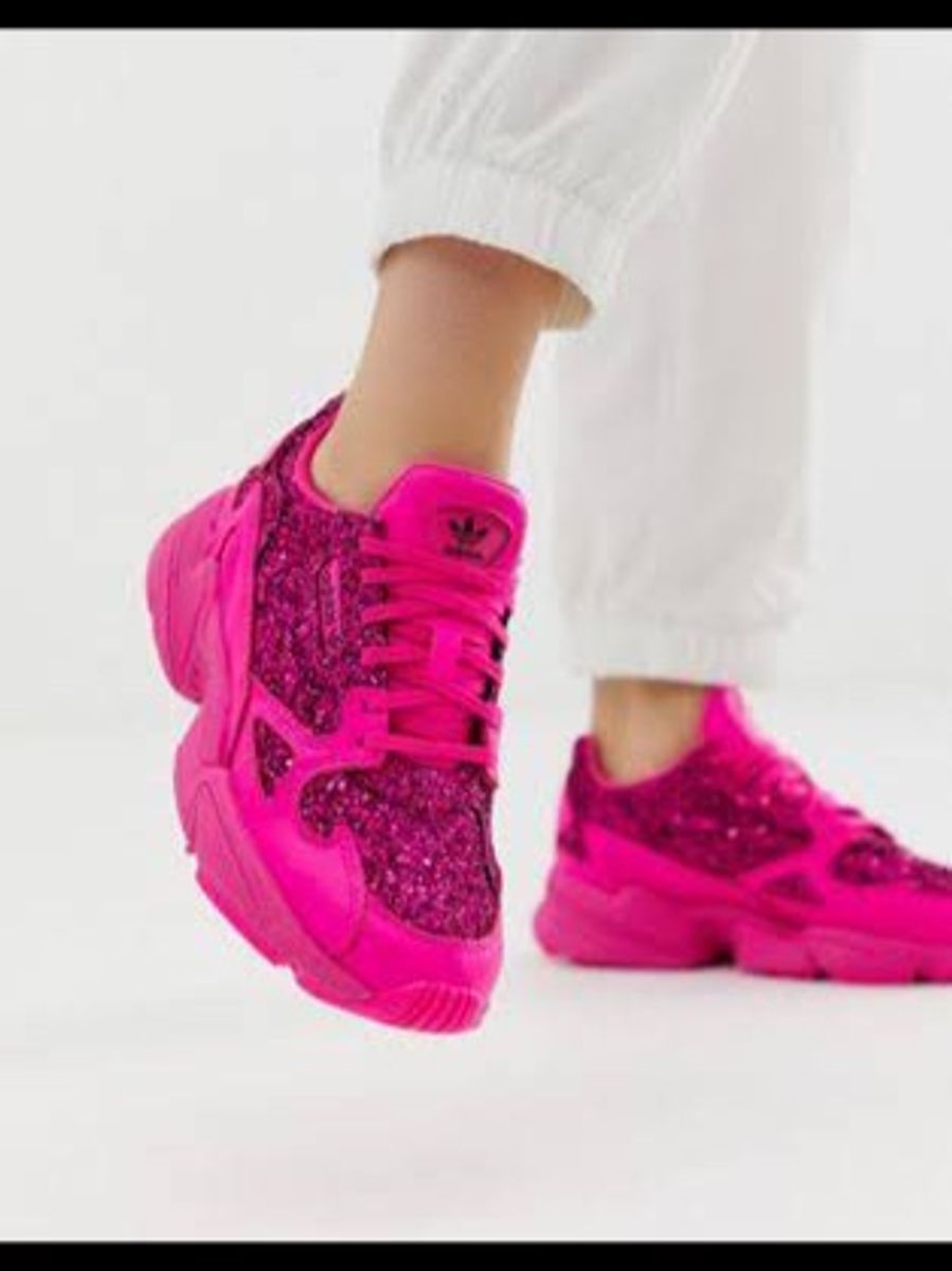 tenis com glitter adidas