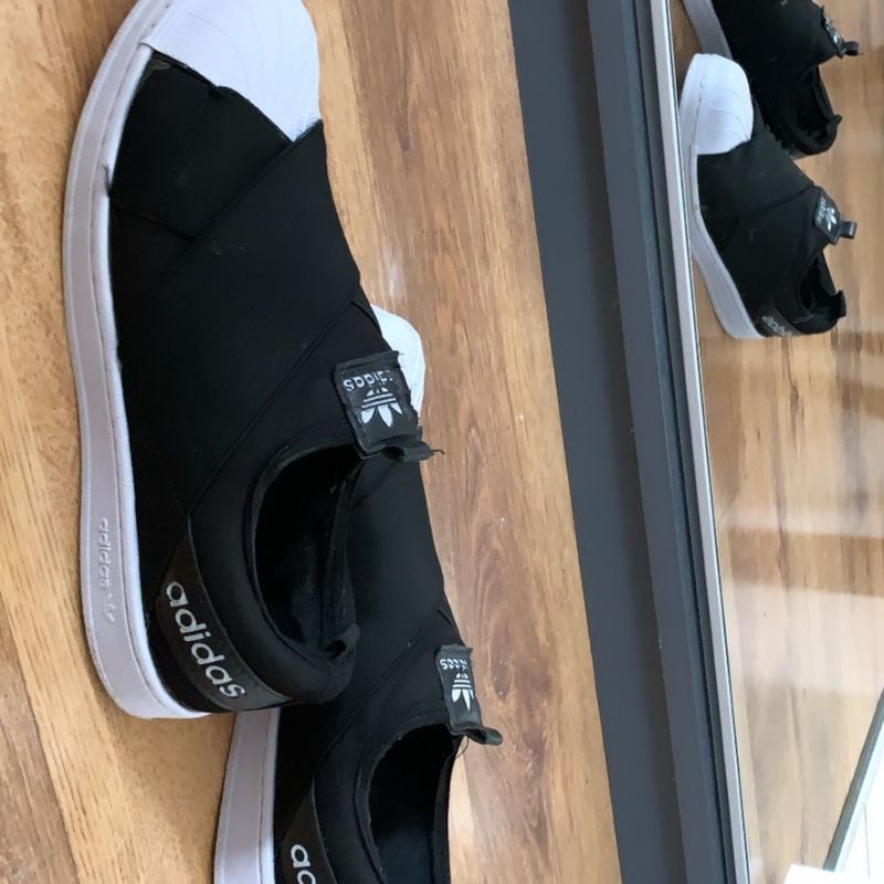 Adidas slip on store falso