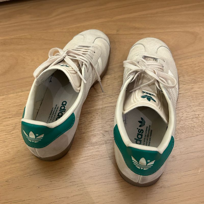 adidas gazelle silver green womens Tnis Adidas Gazelle Crepe x CLOT By Edison Chen "Crew White" Bege  COP  CLUB