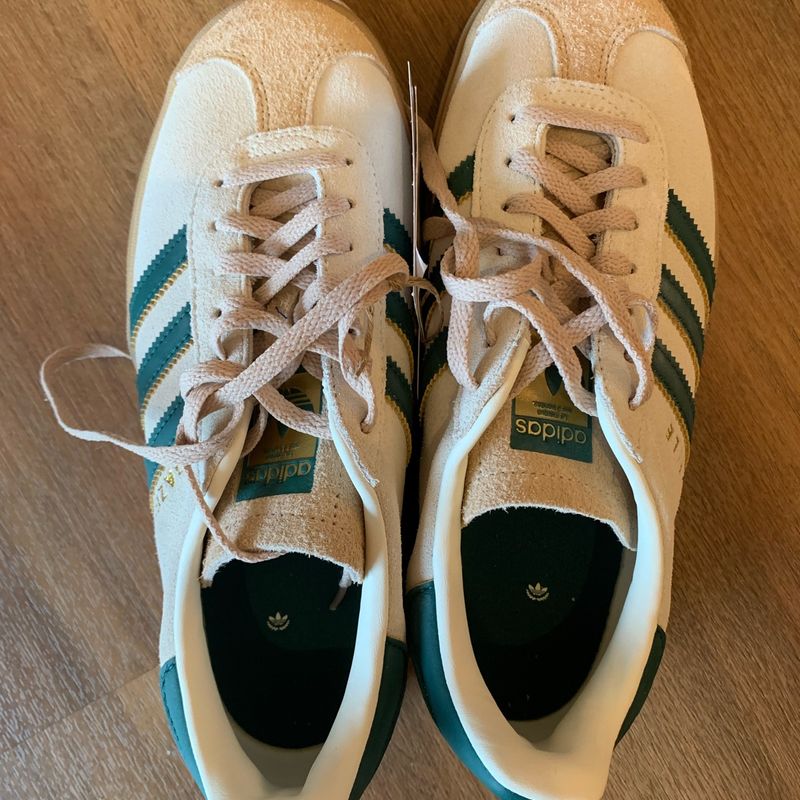 adidas gazelle silver green womens adidas Gazelle Bold - GS main image 1