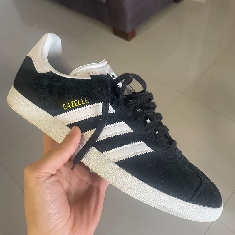 adidas gazelle silver green womens adidas Gazelle (Black/White) 11