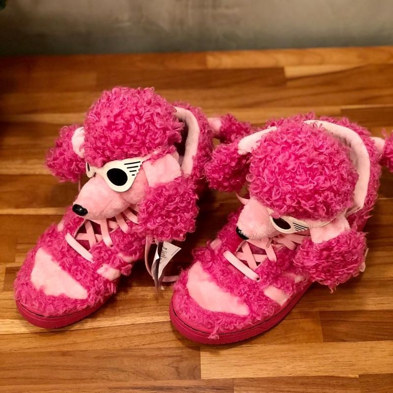 Tenis adidas best sale poodle rosa