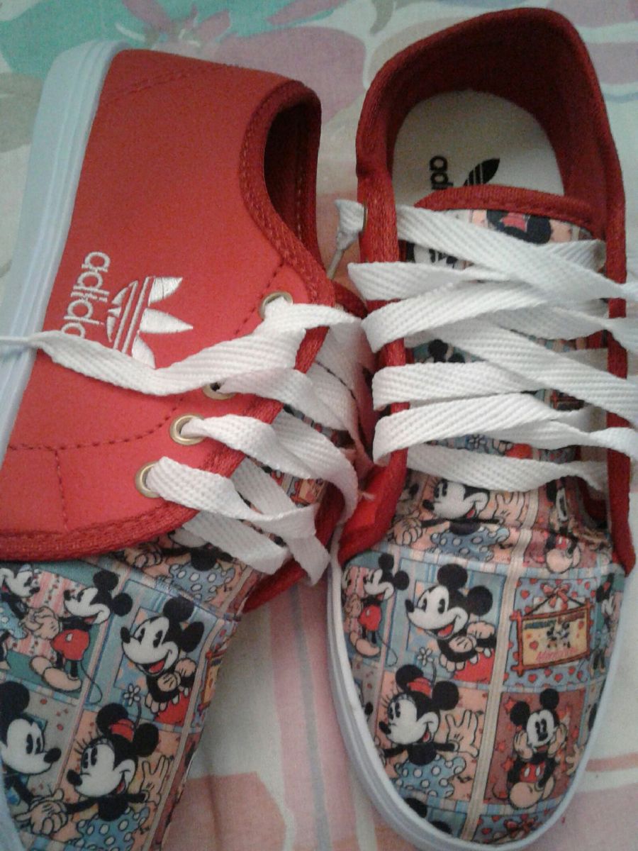 tenis adidas mickey feminino