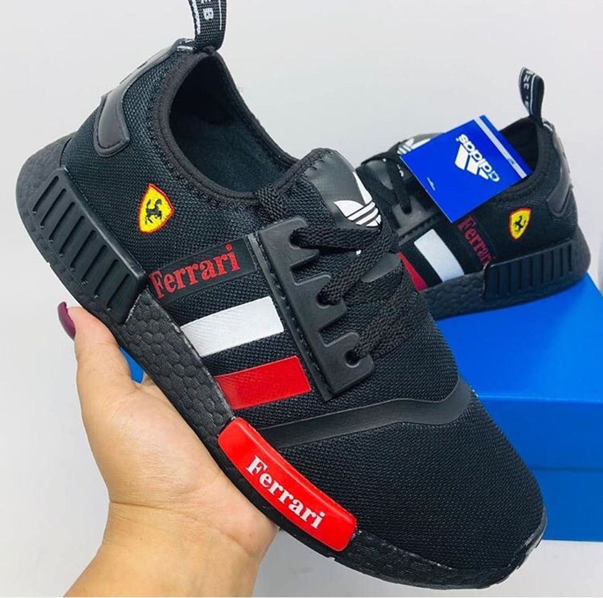 tenis adidas nmd ferrari