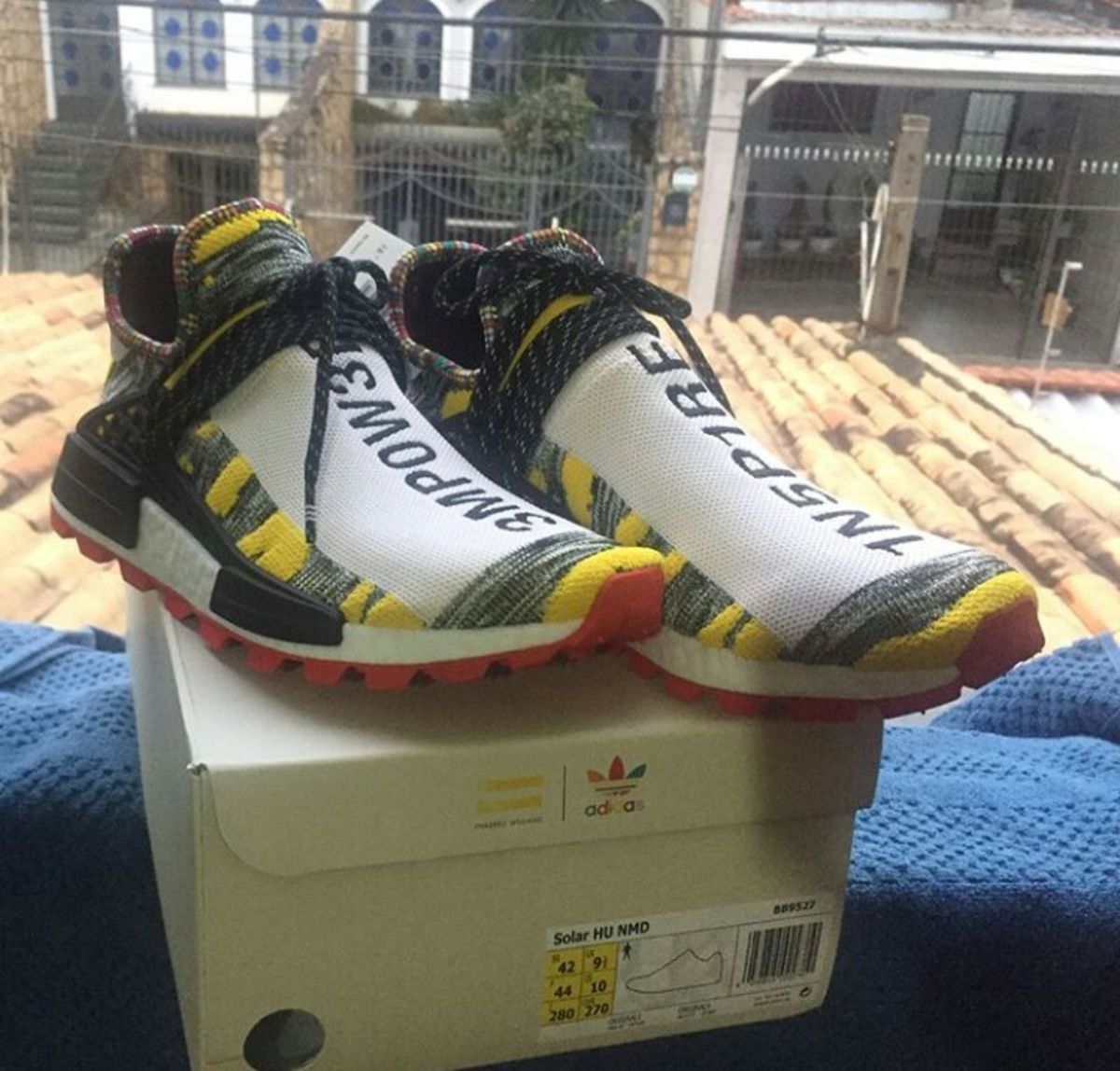 tenis adidas nmd pharrell williams hu masculino